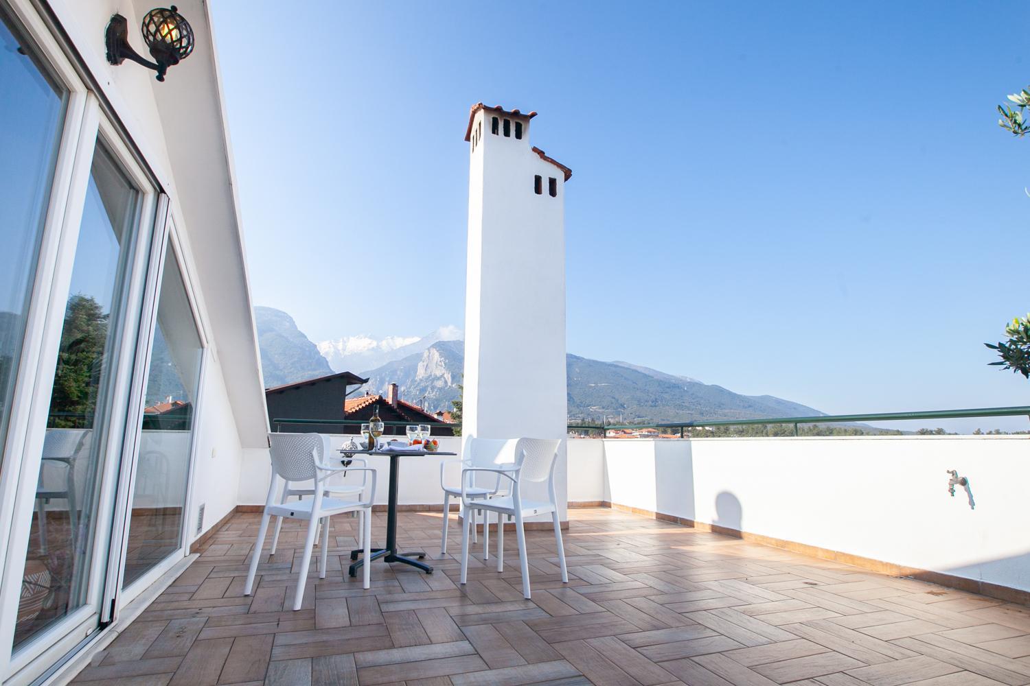 Rodon Apartment With Great View, Sauna And Jacuzzi Λιτόχωρο Εξωτερικό φωτογραφία