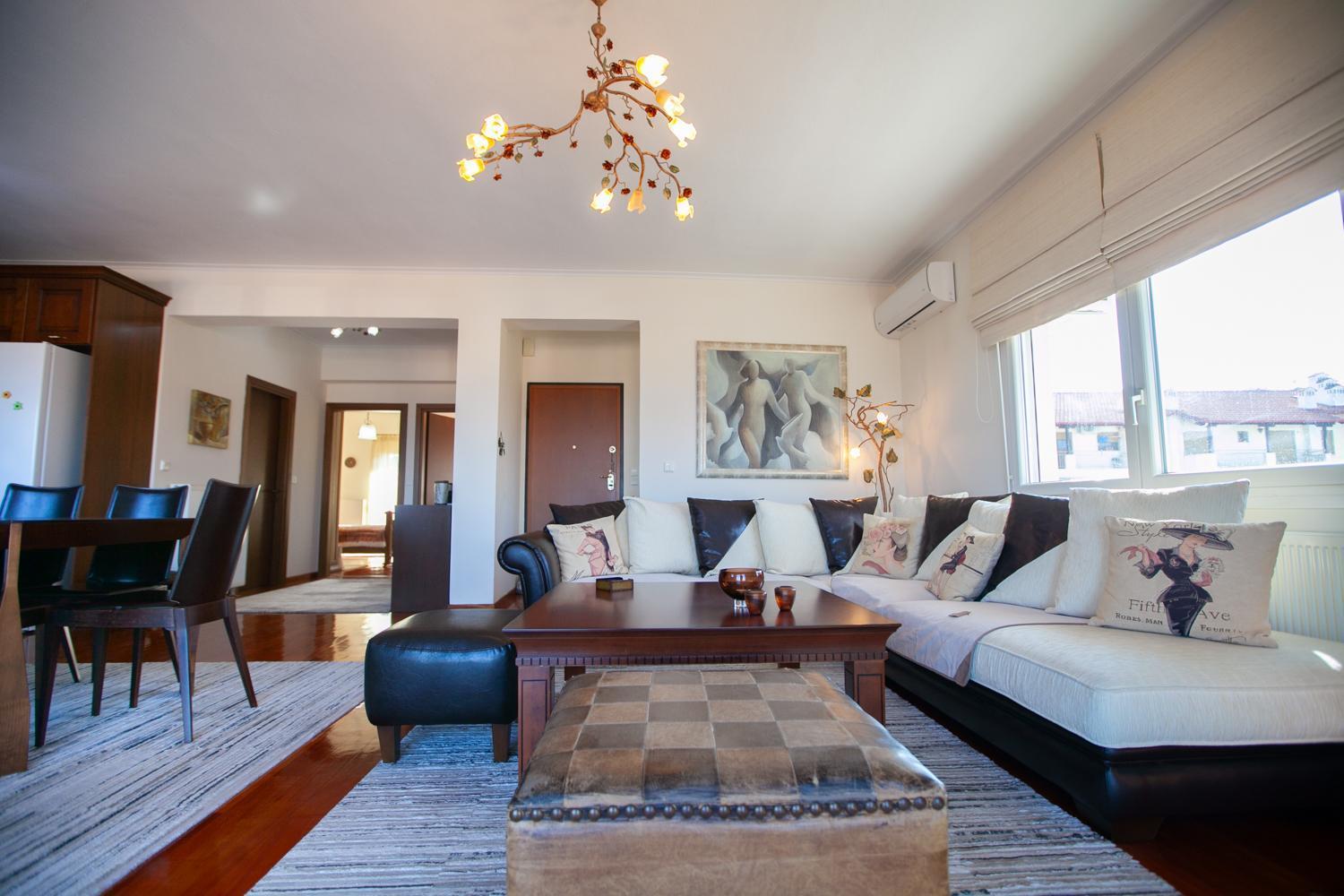 Rodon Apartment With Great View, Sauna And Jacuzzi Λιτόχωρο Εξωτερικό φωτογραφία